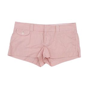 American Eagle Outfitters Favorite Short Y2K Low Rise Seersucker Stripe Shorts